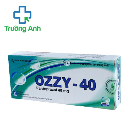 Ozzy-40 - Thuốc trị viêm loét đường tiêu hóa, trào ngược dạ dày