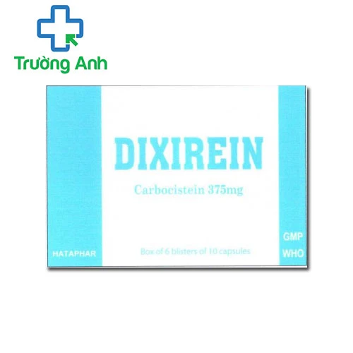 Dixirein - Thuốc điều trị bệnh đường hô hấp hiệu quả của Hataphar