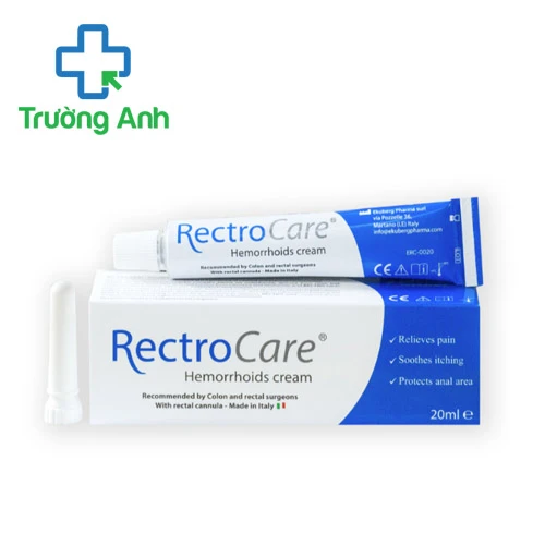 RectroCare - Kem bội trị đau rát, ngứa ở bệnh nhân trĩ hiệu quả