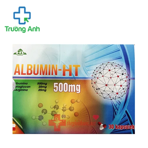 Albumin-HT - Giúp tăng cường chức năng gan, sức đề kháng cơ thể