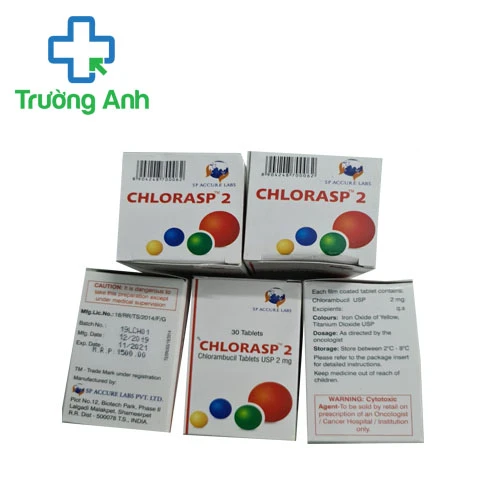 Chlorasp 2 - Thuốc điều trị các bệnh ung thư hiệu quả của Ấn Độ