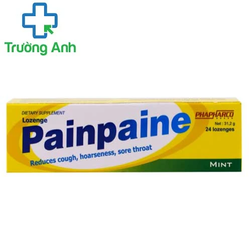 Viên ngậm PainPaine - Giúp trị bệnh đường hô hấp trên, giảm ho