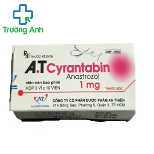 A.T Cyrantabin 1mg - Thuốc điều trị bệnh ung thư vú hiệu quả