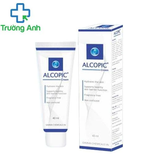 Alcopic - Kem hỗ trợ điều trị viêm da, giữ ẩm, làm đẹp, mịn da