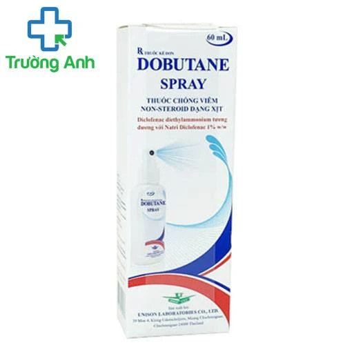 Dobutane Spray - Dung dịch xịt giúp giảm đau, chống viêm tại chỗ