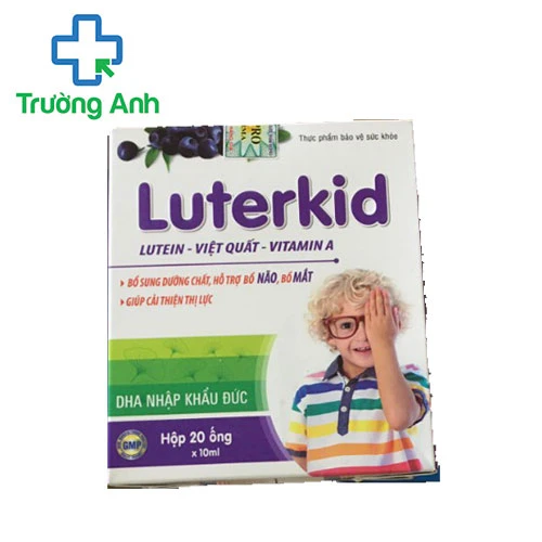 Luterkid - Bổ sung dưỡng chất, giúp bổ não, bổ mắt