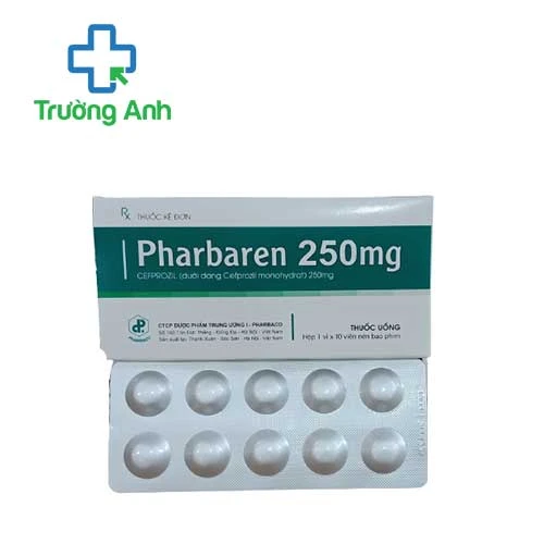 Pharbaren 250mg Pharbaco - Thuốc điều trị bệnh nhiễm khuẩn