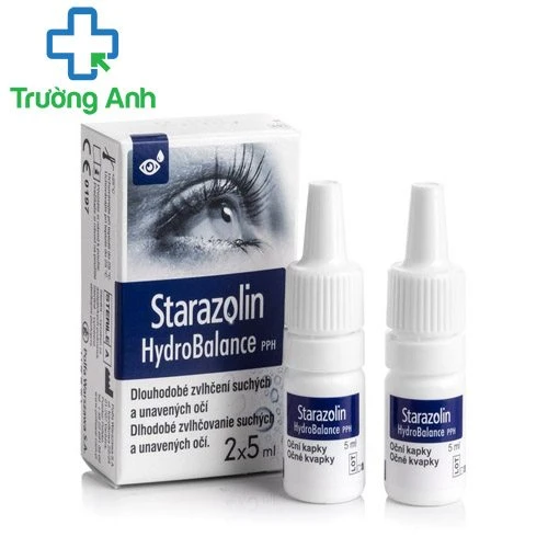 Starazolin HydroBalance PPH 0,1% - Dung dịch nhỏ mắt giúp giữ ẩm hiệu quả