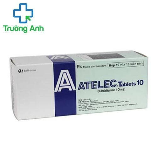 Atelec Tablets 10 - Thuốc điều trị tăng huyết áp của Nhật Bản