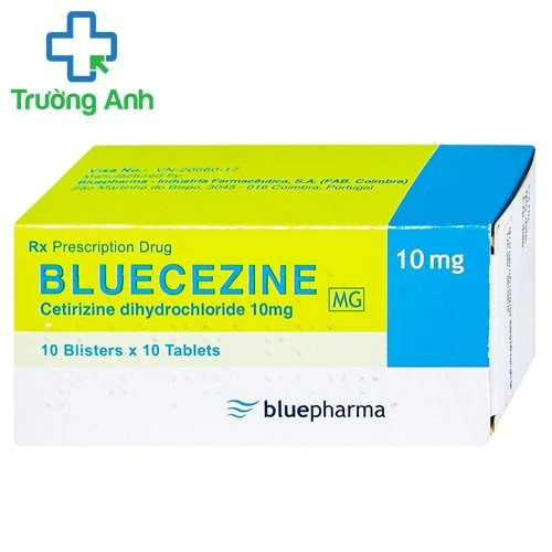 Bluecezine - Thuốc điều trị viêm mũi dị ứng, ngứa mắt, đỏ mắt 