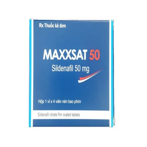 Maxxsat 50 - Thuốc trị rối loạn chức năng cương dương nam giới