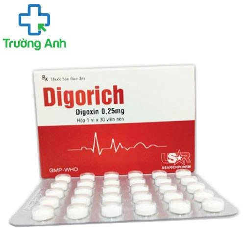 Digorich - Thuốc điều trị các bệnh suy tim, rối loạn nhịp tim