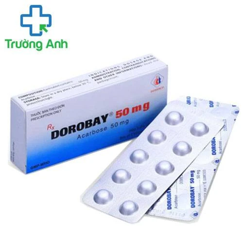Dorobay 50mg Domesco - Thuốc điều trị bệnh đái tháo đường typ 2