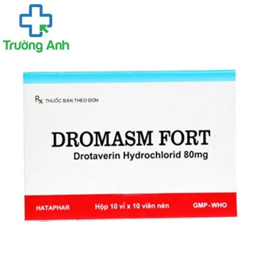 Dromasm Fort - Thuốc điều trị cơn đau quặn, co thắt của Hataphar