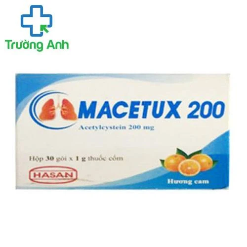 Macetux 200 - Thuốc tiêu nhầy trong bệnh phế quản-phổi hiệu quả