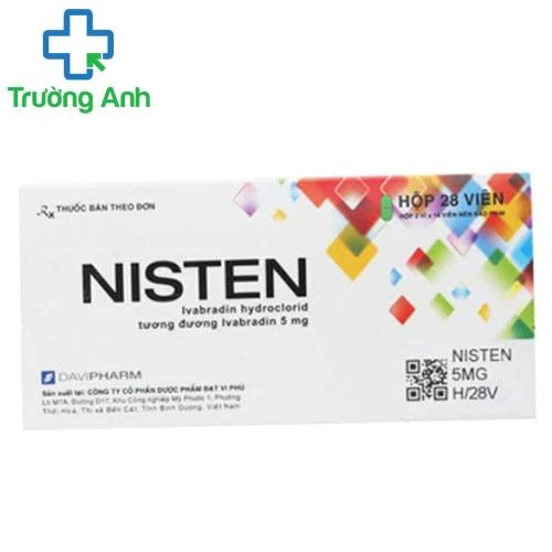 Nisten - Thuốc điều trị đau thắt ngực ở bệnh nhân mạch vành 