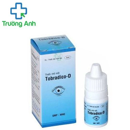 Tobradico D - Giúp điều trị viêm nhiễm khuẩn mắt hiệu quả