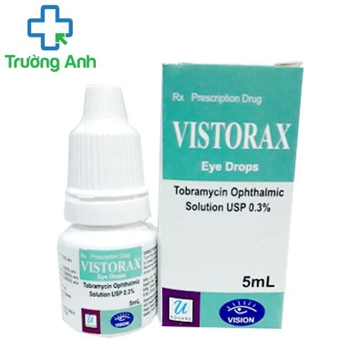Vistorax Eye Drops - Giúp điều trị các bệnh nhiễm khuẩn ở mắt