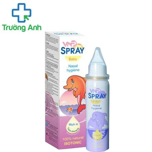 VNP Spray Baby - Dung dịch xịt vệ sinh tai, mũi, họng hiệu quả