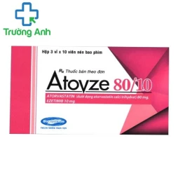 Atovze 20/10 Savipharm - Thuốc điều trị tăng lipid máu hiệu quả