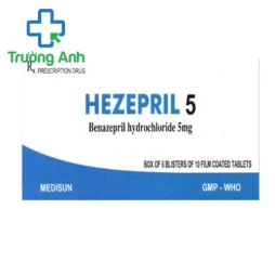 Hezepril 10 - Thuốc điều trị tăng huyết áp hiệu quả của Medisun