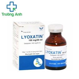 Lyoxatin 100mg/50ml Bidiphar - Điều trị ung thư đại - trực tràng