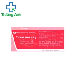 Ticarlinat 1,6g Imexpharm - Thuốc điều trị nhiễm khuẩn huyết