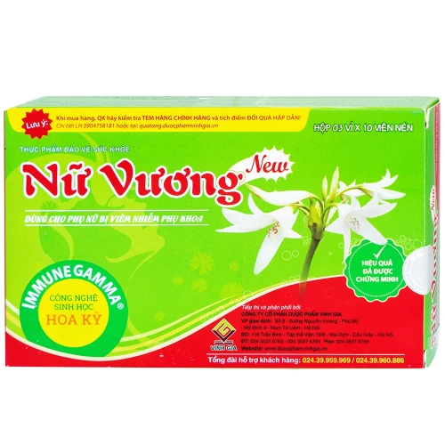 An Nữ Vương - Thực phẩm chức năng tăng cường đề kháng