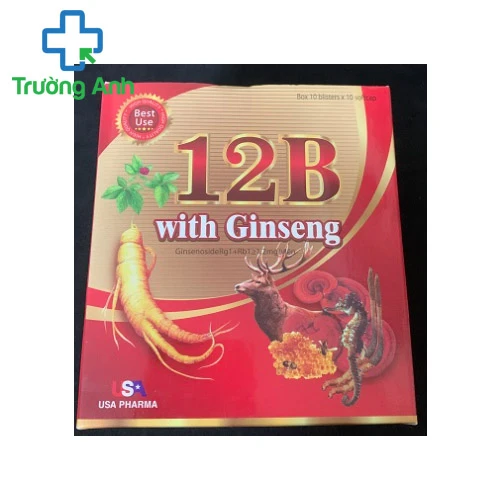 12 VITAMINS & BCOMPLEX WITH GINSENG - Giúp bồi bổ sức khỏe