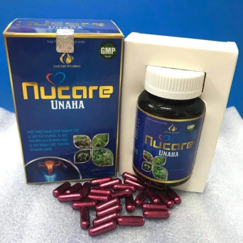 Nucare Unaha - Thực phẩm chức năng giảm u xơ tử cung