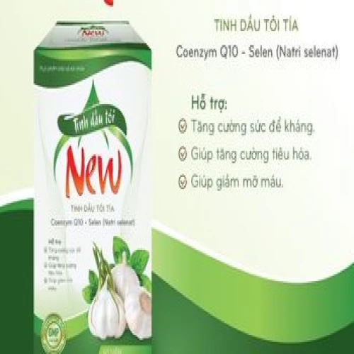 Tinh Dầu Tỏi New - Giúp tăng cường tiêu hóa, giảm mỡ máu hiệu quả