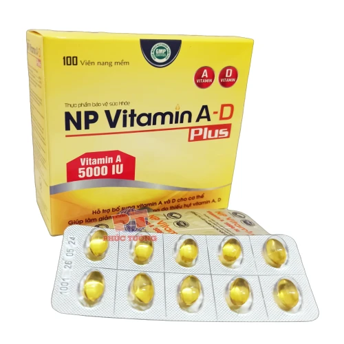 NP vitamin A-D Plus - Thực phẩm chức năng bổ sung vitamin A và D