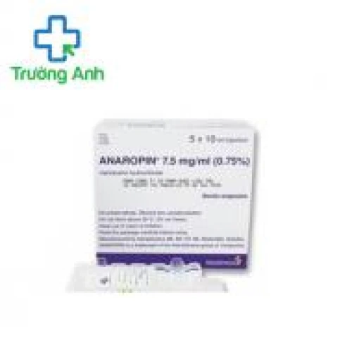 Anaropin 7,5mg/ml - Thuốc gây tê, giảm đau hiệu quả của Thụy Điển