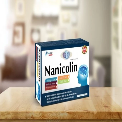 Nanicolin - Thực phẩm chức năng hỗ trợ hoạt huyết
