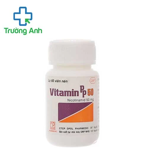 Vitamin PP 50 Pharmedic - Thuốc điều trị bệnh pellagra