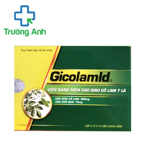 Gicolamld - Giúp giảm hàm lượng cholesterol có trong cơ thể