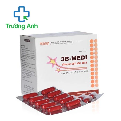 3B-Medi (viên nang) - Thuốc điều trị giảm đau bệnh thần kinh