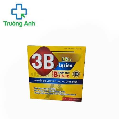 3B Min Lysine - Giúp cải thiện tình trạng suy nhược