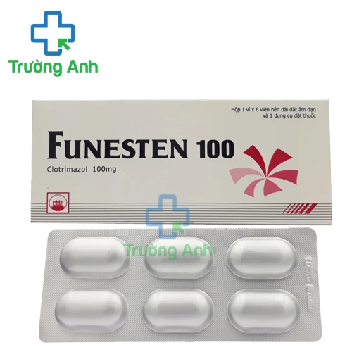 Funesten 100 Pymepharco - Điều trị nấm Candida ở âm hộ