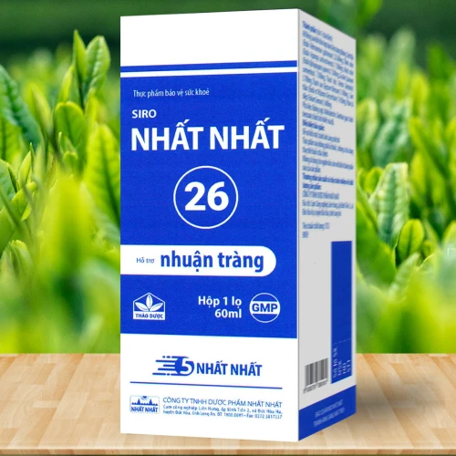 Siro Nhất Nhất 26 - Thực phẩm chức năng giảm táo bón