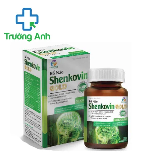 Bổ não Shenkovin Gold - Tăng chức năng tuần hoàn não hiệu quả