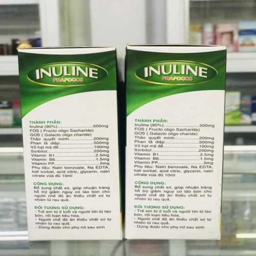 Inuline - Thực phẩm chức năng bổ sung chất xơ, giảm táo bón