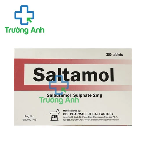 Saltamol CBF - Thuốc điều trị viêm phế quản mãn tính hiệu quả