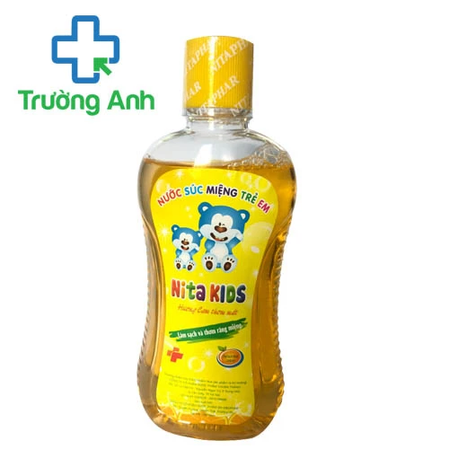 Nước súc miệng Nita Kids - Vệ sinh răng miệng, kháng khuẩn