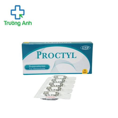 Proctyl LSP - Thuốc điều trị viêm âm hộ, âm đạo, viêm bao quy đầu
