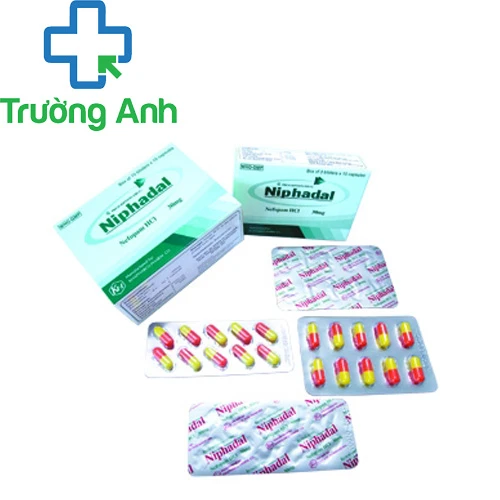 Niphadal 30mg Khapharco - Thuốc giảm đau nhức răng