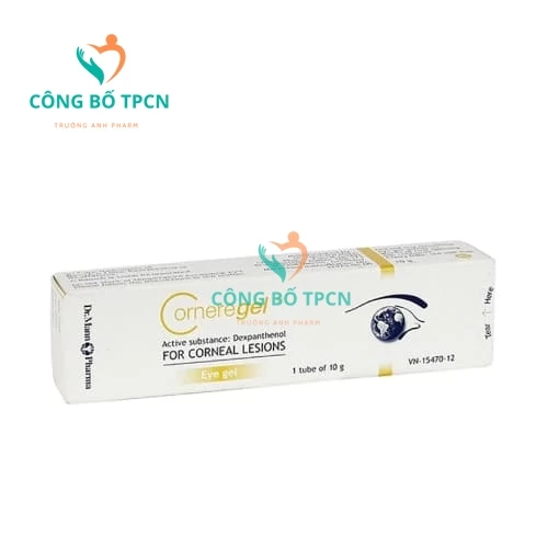 Corneregel - Thuốc nhỏ mắt, điều trị tổn thương giác mạc của Đức