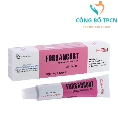 Forsancort - Thuốc điều trị bệnh viêm da