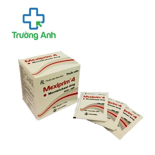 Mexiprim 4 Dopharma - Thuốc dự phòng và điều trị hen phế quản