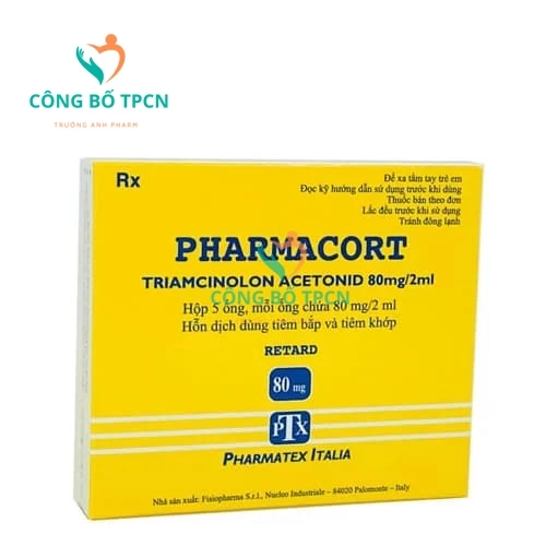 Pharmacort - Thuốc chống viêm, giảm đau, chống dị ứng